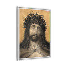 Christ as the Man of Sorrows. Colour lithograph by N.J. Strixner, 1818, after Q. Matsys.