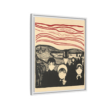 Edvard Munch's Anxiety (Angst) (1896) - NOMADEN ART GALLERY