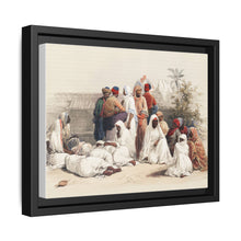 In the slave market at Cairo illustration by David Roberts (1796–1864)