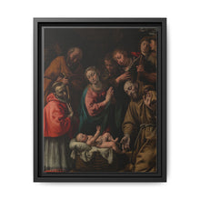 Adoration of the Shepherds with Saints Francis and Saint Carlo Borromeo by Antonio d Enrico called Tanzio da Varallo - NOMADEN ART GALLERY