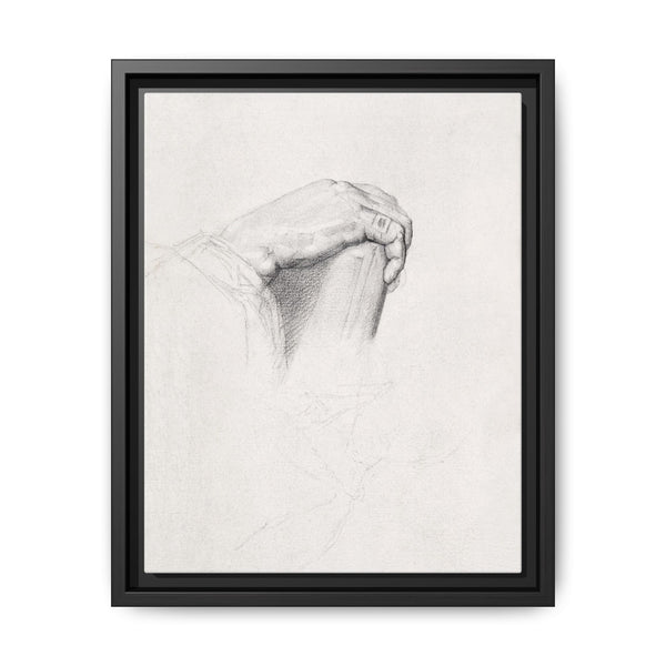 The Hand of Poussin, After Ingres (ca. 1875–1877) by Georges Seurat - NOMADEN ART GALLERY