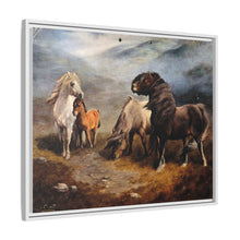 Fine Horse Pulling Golden Sleigh