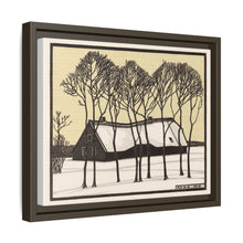 Farm in the snow (1918) by Julie de Graag