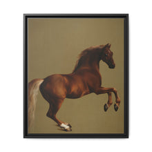 Whistlejacket is an oil-on-canvas painting from about 1762 showing the Marquess of Rockingham's racehorse, rearing up against a blank background. - NOMADEN ART GALLERY