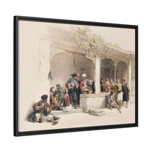 The coffee shop illustration by David Roberts (1796–1864)