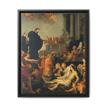 Saint Francis Xavier preaching and healing. Oil painting after Peter Paul Rubens. - NOMADEN ART GALLERY