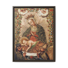 The Virgin Adoring the Christ Child with Two Saints (La Virgin adorando al Nino Jesus con dos santos) by Unidentified artist. - NOMADEN ART GALLERY