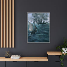 La batalla del Kearsarge y el Alabama de Édouard Manet 