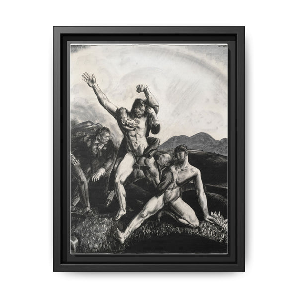 The battle (1922–1923) by George Wesley Bellows - NOMADEN ART GALLERY
