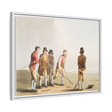 Illustration of nor and spell from The Costume of Yorkshire (1814) by George Walker