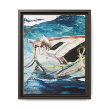 Two–masted Schooner with Dory (1894) by Winslow Homer - NOMADEN ART GALLERY