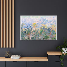 Palm Trees at Bordighera (1884) by Claude Monet - NOMADEN ART GALLERY