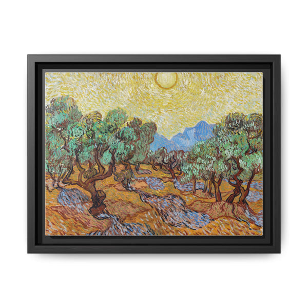Vincent van Gogh's Olive Trees (1889) famous landscape painting from the Minneapolis Institute of Art. - NOMADEN ART GALLERY