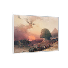 Approach of the simoom Desert of Gizeh illustration by David Roberts (1796–1864)