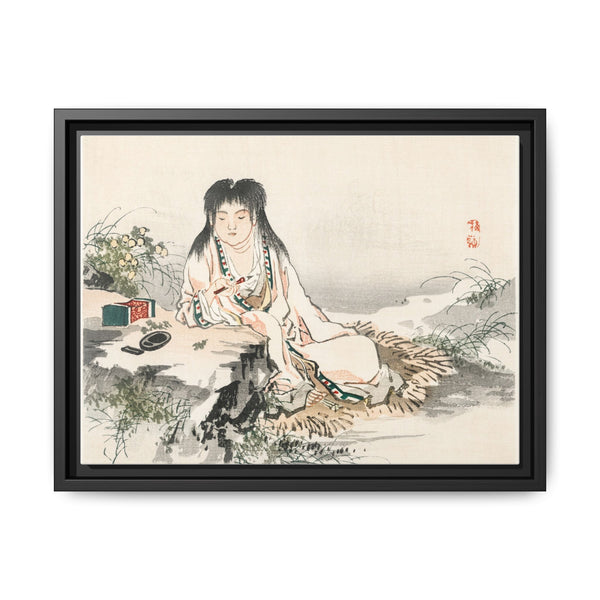 Calligraphy artist by Kōno Bairei (1844-1895) - NOMADEN ART GALLERY