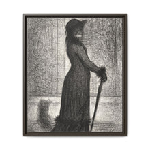 Georges Seurat's Woman Strolling (1884) - NOMADEN ART GALLERY