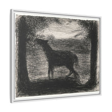 Foal, Le Poulain (ca. 1882–1883) by Georges Seurat