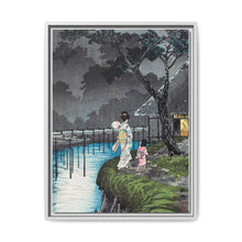 Moon at Sekiguchi (1936) print in high resolution by Hiroaki Takahashi - NOMADEN ART GALLERY