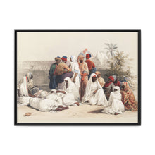 In the slave market at Cairo illustration by David Roberts (1796–1864)