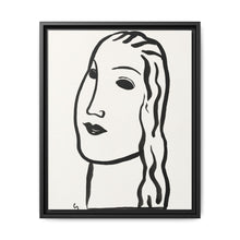 Woman's Head: Vintage Drawing by Leo Gestel - NOMADEN ART GALLERY