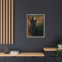 Lady in Black by Edvard Munch - NOMADEN ART GALLERY