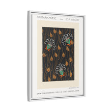 Estampado de pochoir con estampado floral Art Déco de estilo oriental. Original de nuestra edición de Samarkande de 1914.