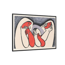 Crying women (1938), abstract painting by Mikulas Galanda