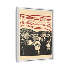 Edvard Munch's Anxiety (Angst) (1896) - NOMADEN ART GALLERY