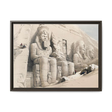 The Great Temple of Aboo Simble Nubia illustration by David Roberts (1796–1864) - NOMADEN ART GALLERY