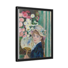 Mujer con abanico (c. 1879) de Pierre Auguste Renoir