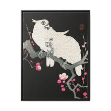 Two cockatoo and plum blossom (1925 - 1936) by Ohara Koson