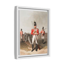 Illustration of East York militia from The Costume of Yorkshire (1814) by George Walker