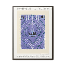 Art Deco fountain pattern pochoir print in oriental style. Original from our own 1914 edition of Samarkande - NOMADEN ART GALLERY