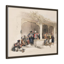 The coffee shop illustration by David Roberts (1796–1864)