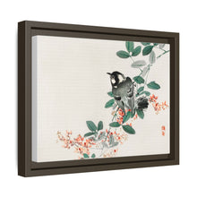 Black-capped chickadee by Kōno Bairei (1844-1895)