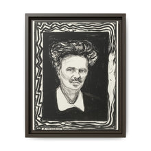 August Strindberg (1896) by Edvard Munch - NOMADEN ART GALLERY