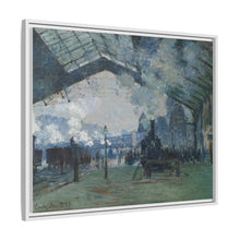 Arrival of the Normandy Train, Gare Saint-Lazare by Claude Monet - NOMADEN ART GALLERY