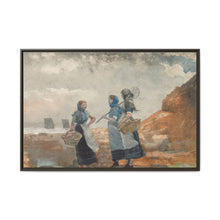 Three Fisher Girls, Tynemouth (1881) by Winslow Homer - NOMADEN ART GALLERY