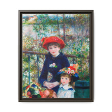 Two Sisters (On the Terrace) (1881) by Pierre-Auguste Renoir - NOMADEN ART GALLERY