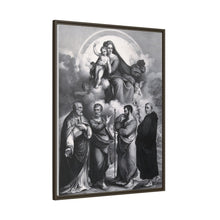 The Virgin and Child with Saint Geminianus of Modena, Saint Peter, Saint Paul and Saint Antony of Padua. Lithograph by F. Hanfstaengl after B. Ramenghi, il Bagnacavallo.