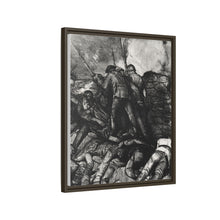 The charge, right detail, second state (1918) print in high resolution by George Wesley Bellows