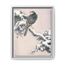 Goshawk on Snow-covered Pine Bough by Ohara Koson (1877–1945) - NOMADEN ART GALLERY
