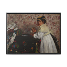 Edgar Degas's Portrait of Mlle Hortense Valpinçon (c. 1871) - NOMADEN ART GALLERY