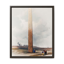 Ancient Egypt Art: Obelisk of Heliopolis by David Roberts - Canvas Wall Art - NOMADEN ART GALLERY