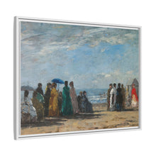Claude Monet's The Beach at Trouville - NOMADEN ART GALLERY