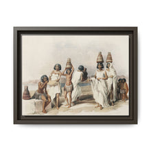 Nubian women at Kortie on the Nile illustration by David Roberts (1796–1864) - NOMADEN ART GALLERY
