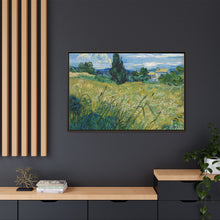 Vincent van Gogh's Green Wheat Field with Cypress (1889) - NOMADEN ART GALLERY