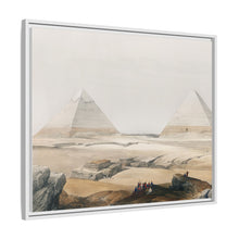 Pyramids of Geezeh (Giza) illustration by David Roberts (1796–1864)