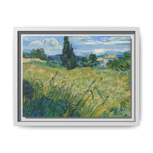 Vincent van Gogh's Green Wheat Field with Cypress (1889) - NOMADEN ART GALLERY