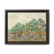 The Olive Orchard (1889) by Vincent van Gogh - Antique Framed Art Print - NOMADEN ART GALLERY